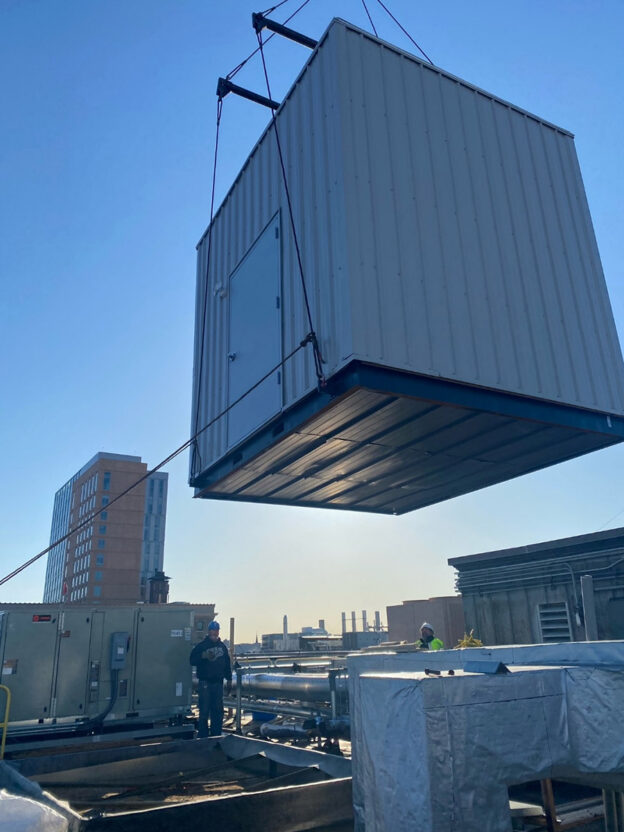 Modular Penthouse Apartment With Space Efficient Elevator photo