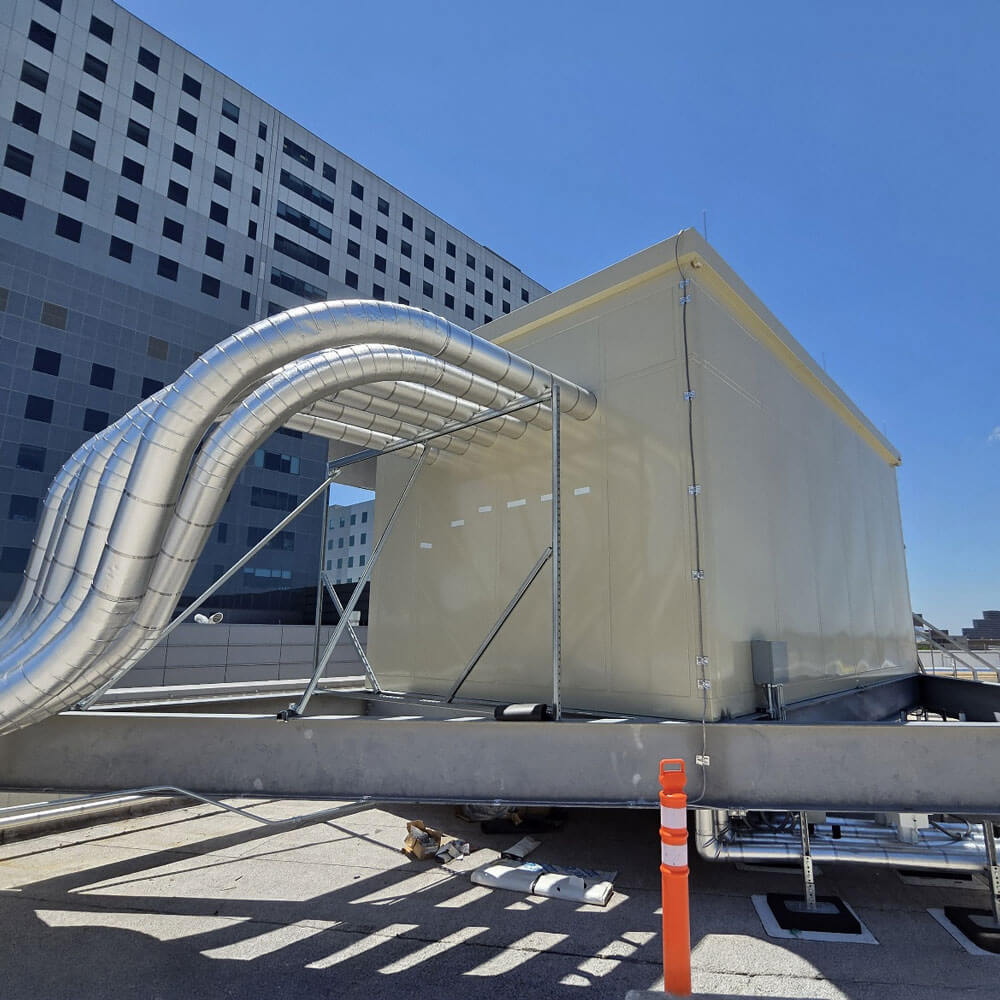 New HVAC system at Dallas Hospital